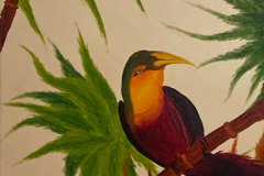 Fantasie-Tucan, 2020, 80 x 50 cm